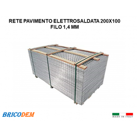 PANNELLI RETE METALLICA ZINCATA ELETTROSALDATA 60x60 MISURA CM 200 x100  pz 20