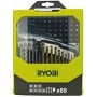 RYOBI RAK69MIX SET DI 69 PUNTE MISTE PER TRAPANO E ACCESSORI