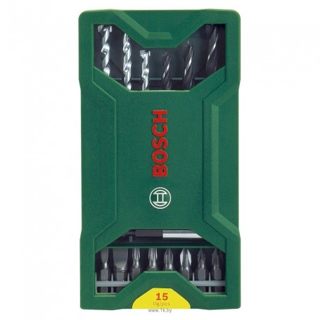 SET 15pz Inserti più Punte legno e muro BOSCH 2.607.019.560