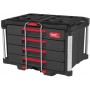 Cassettiera portautensili atrezzi con 4 cassetti PACKOUT MILWAUKEE 4932493189