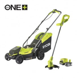 Tosaerba OLM1833B RYOBI + OLT1825M, 1 BATTERIA DA 4.0AH