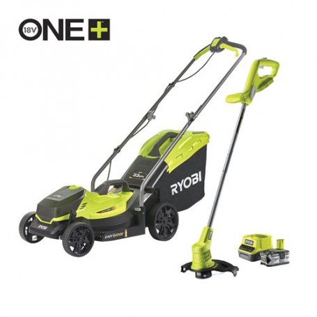 Tosaerba OLM1833B RYOBI + OLT1825M, 1 BATTERIA DA 4.0AH