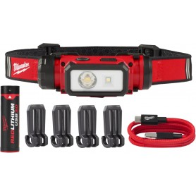 Torcia Frontale Ricaricabile USB 600 Lumen MILWAUKEE 4933479963