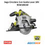 Ryobi RWSL1801M Sega Circolare 18V con Guida Laser ONE+